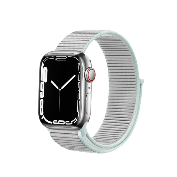 Pasek Sportowy Do Apple Watch 38 / 40 / 41 mm Crong Nylon Szary