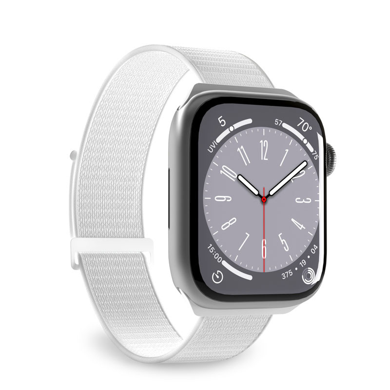 Pasek Do Apple Watch 38 / 40 / 41 mm Puro Nylon Sport Biały