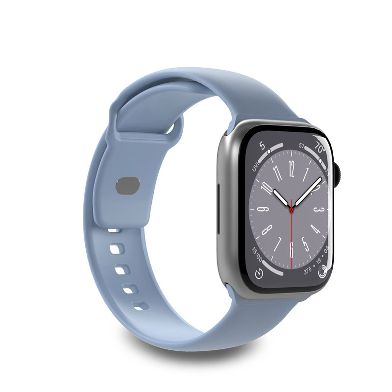 Pasek Elastyczny Do Apple Watch 38 / 40 / 41 mm ( S / M & M / L ) Puro Icon Niebieski