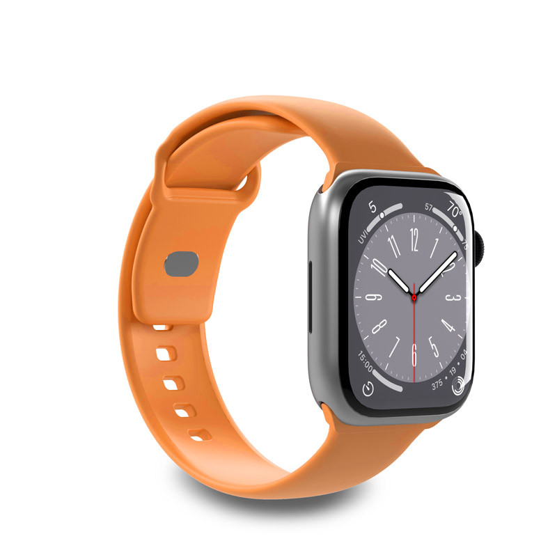 Pasek Elastyczny Do Apple Watch 38 / 40 / 41 mm ( S / M & M / L ) Puro Icon Pomarańczowy