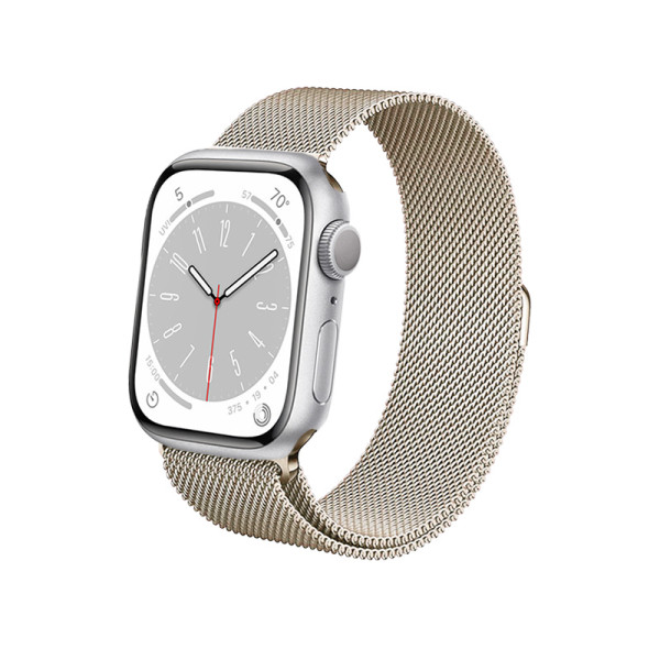 Bransoletka Ze Stali Nierdzewnej Do Apple Watch 38 / 40 / 41 mm Crong Milano Steel Złoty