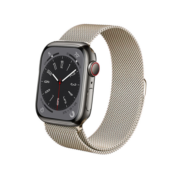 Bransoletka Ze Stali Nierdzewnej Do Apple Watch 38 / 40 / 41 mm Crong Milano Steel Złoty