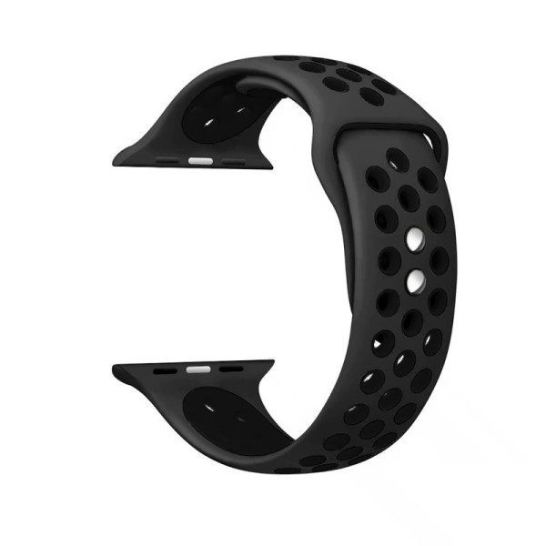 Pasek Do Apple Watch 42 / 44 / 45 / 49 mm Crong Duo Sport Szary