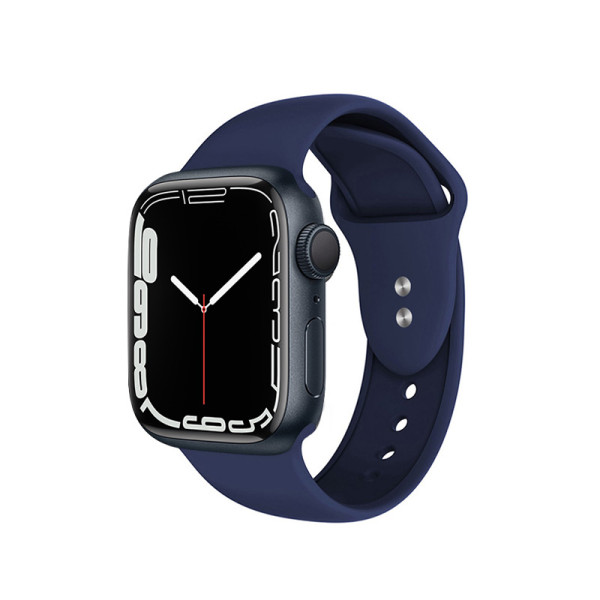 Pasek Do Apple Watch 42 / 44 / 45 / 49 mm Crong Liquid Niebieski