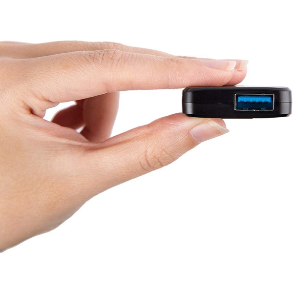 Adapter Transcend I / O Hub - Hub 4 X USB 3.0 Czarny