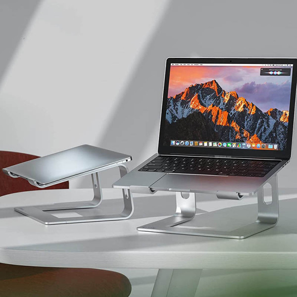 Podstawka Aluminiowa Do Laptopa Crong Alubench Srebrny