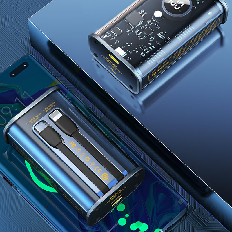 Powerbank 10000 mAh Fast Charging Z Wbudowanym...