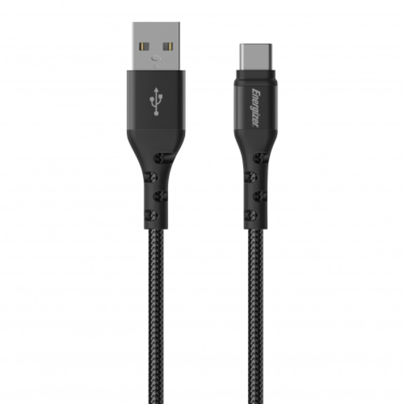 Kabel Połączeniowy USB-A Do USB-C 2 m Energizer Ultimate Czarny