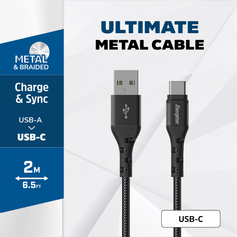 Kabel Połączeniowy USB-A Do USB-C 2 m Energizer...