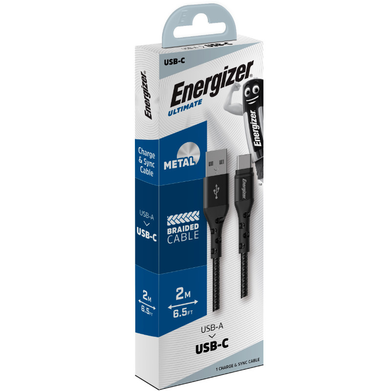Kabel Połączeniowy USB-A Do USB-C 2 m Energizer...