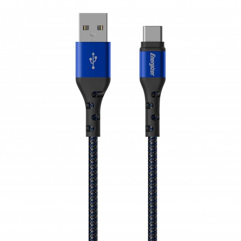 Kabel Połączeniowy USB-A Do USB-C 2 m Energizer Ultimate Niebieski