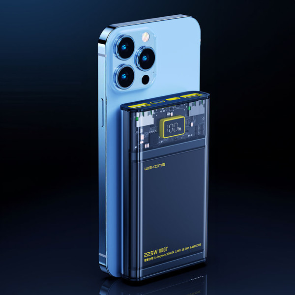 Powerbank 20000 mAh Super Charging PD 20 W + QC 22.5W Wekome Wp-321 Vanguard Series Czarny