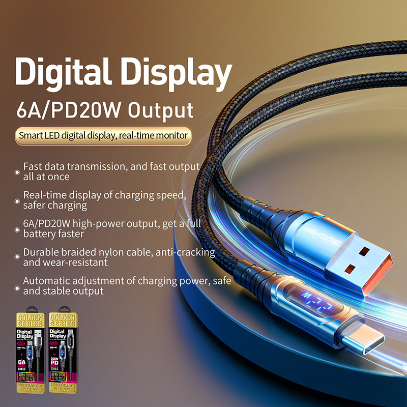 Kabel Połączeniowy USB-A Do Lightning 6A Fast...