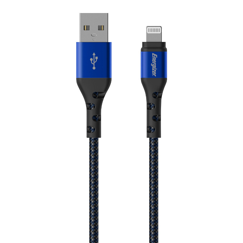 Kabel Połączeniowy USB-A Do Lightning Certyfikat Mfi 2 m Energizer Ultimate Niebieski