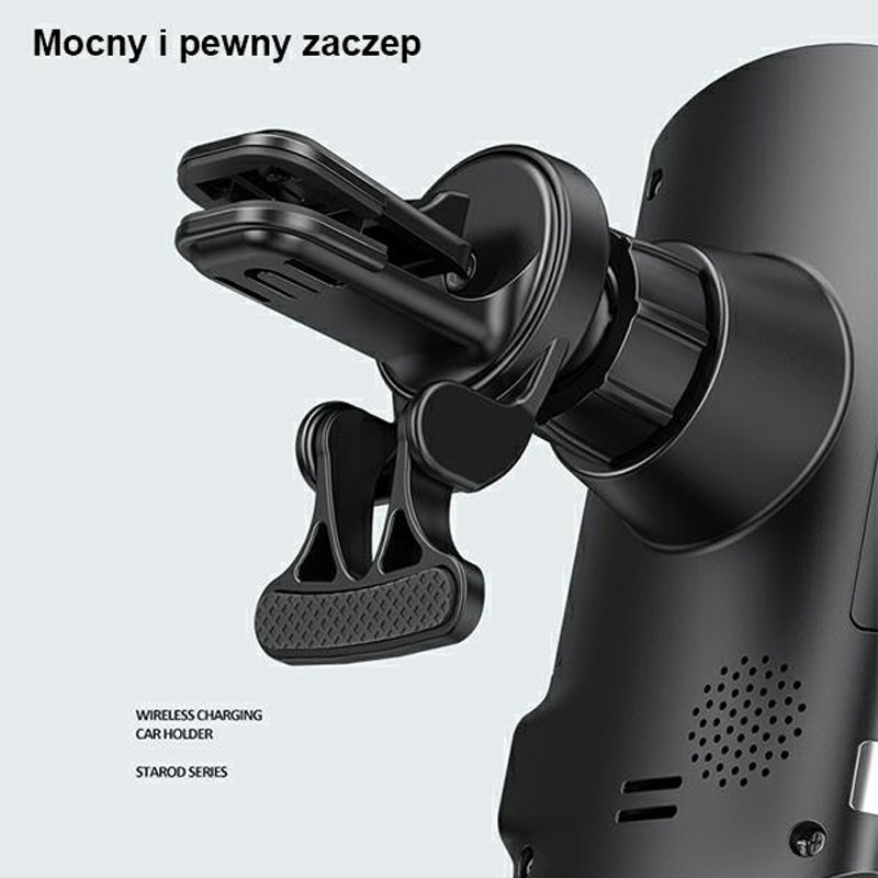 Uchwyt Samochodowy Z Ładowaniem Bezprzewodowym...