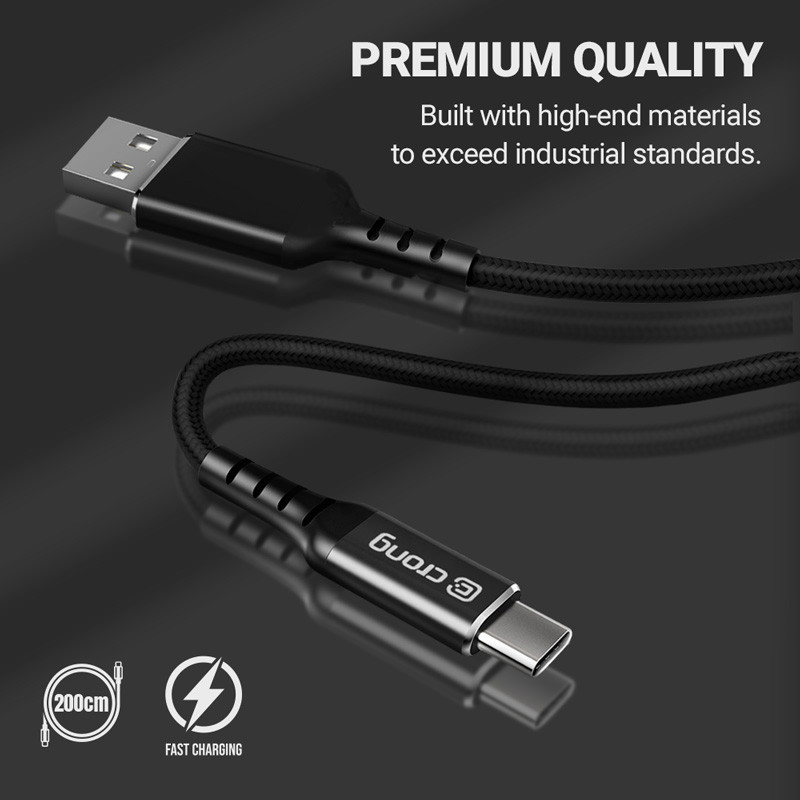 Kabel 100W 5A USB-C Do USB-C Fast Charging 200...