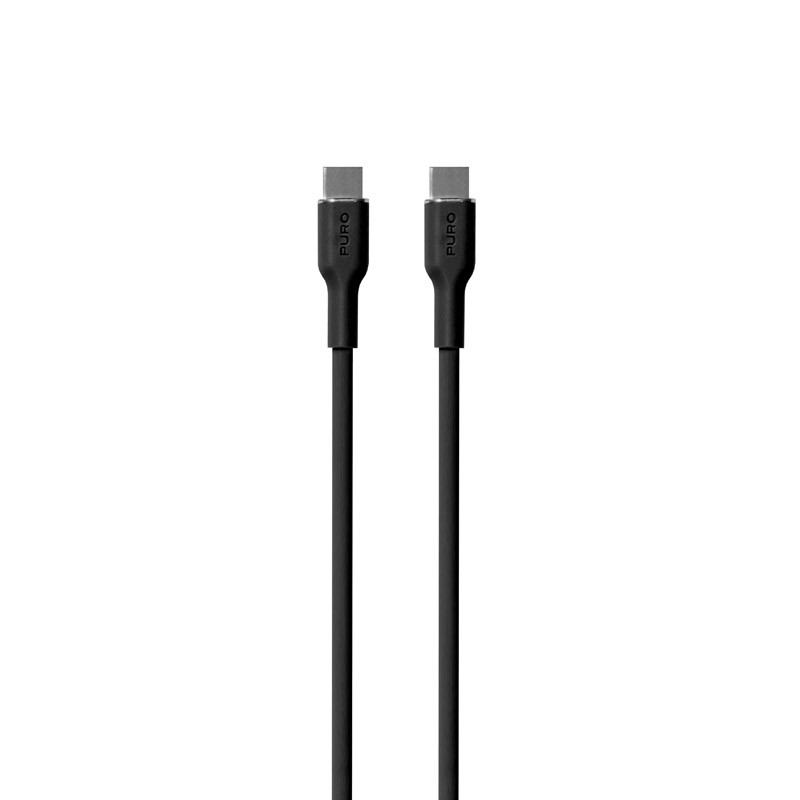 Kabel USB-C Do USB-C 1.5 m Puro Icon Soft Cable...