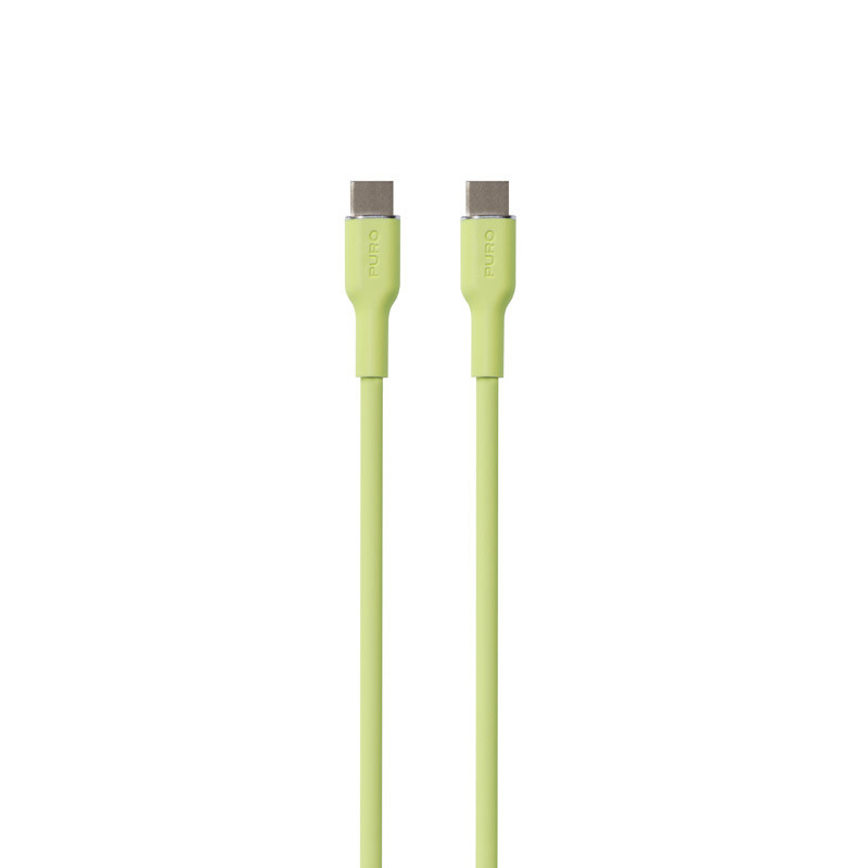 Kabel USB-C Do USB-C 1.5 m Puro Icon Soft Cable...