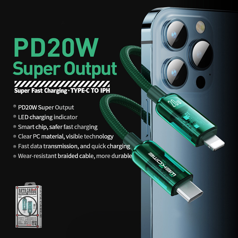 Kabel Połączeniowy USB-C Do Lightning Super...