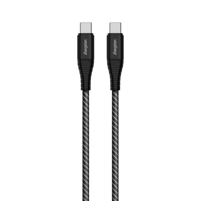 Kabel Połączeniowy USB-C Do USB-C 100 W 2 m Energizer Ultimate Czarny