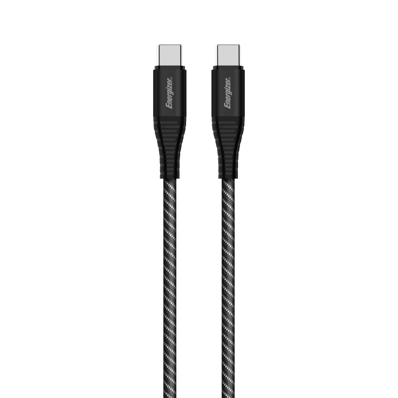 Kabel Połączeniowy USB-C Do USB-C 100 W 2 m Energizer Ultimate Czarny