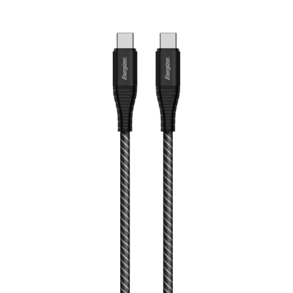 Kabel Połączeniowy USB-C Do USB-C 100 W 2 m Energizer Ultimate Czarny