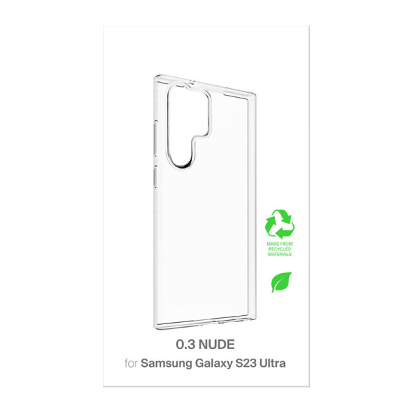 Etui Ekologiczne Do Samsung Galaxy S23 Ultra Puro 0.3 Nude Przezroczysty