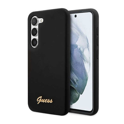 Etui Do Samsung Galaxy S23+ Guess Silicone Script Metal...