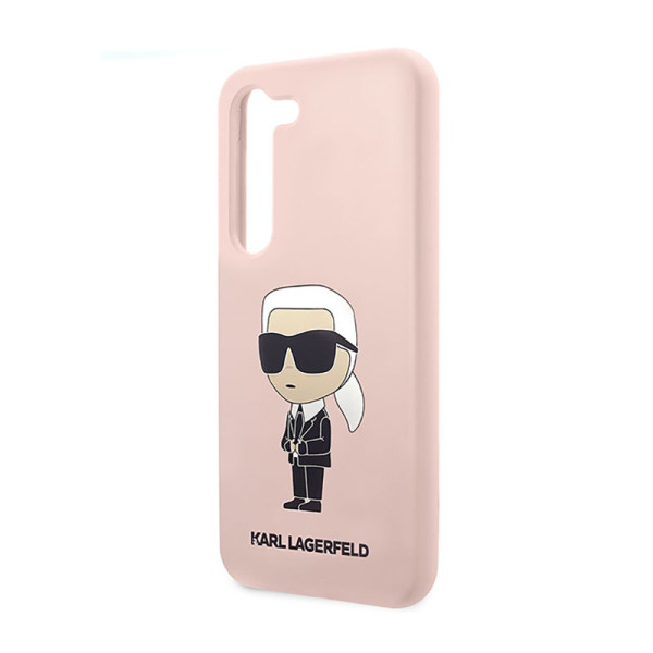 Etui Do Samsung Galaxy S23+ Karl Lagerfeld Silicone NFT Ikonik Różowy