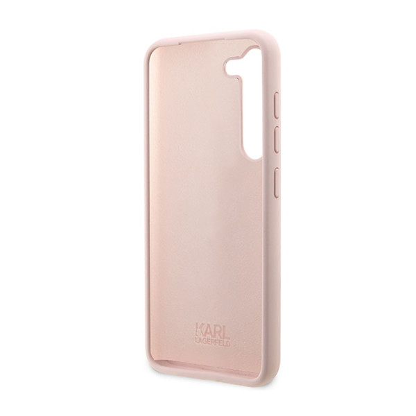 Etui Do Samsung Galaxy S23+ Karl Lagerfeld Silicone NFT Ikonik Różowy