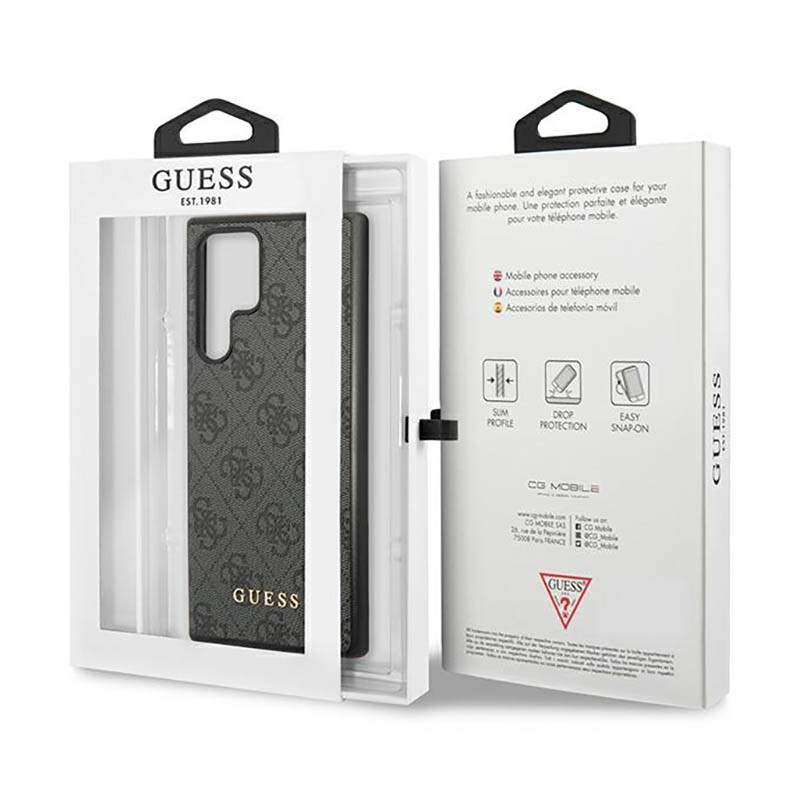 Etui Do Samsung Galaxy S23 Ultra Guess 4G Metal...