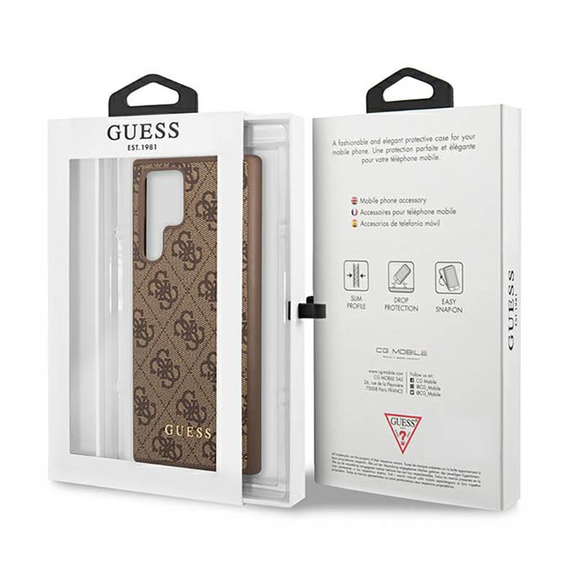 Etui Do Samsung Galaxy S23 Ultra Guess 4G Metal...