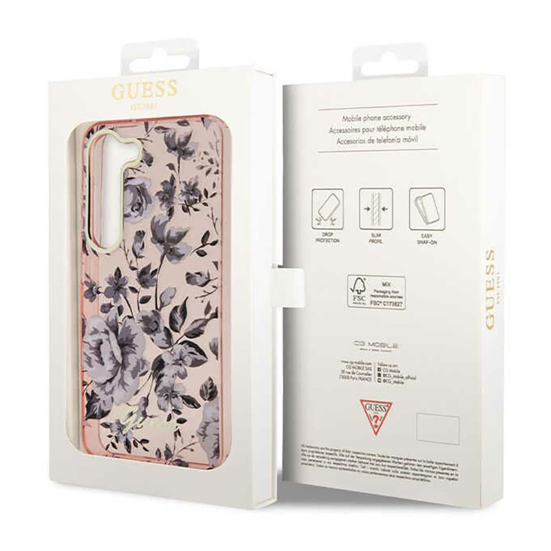 Etui Do Samsung Galaxy S23+ Guess Flower...
