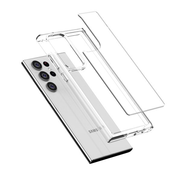 Etui Do Samsung Galaxy S23 Ultra Crong Crystal Shield Cover Przezroczysty