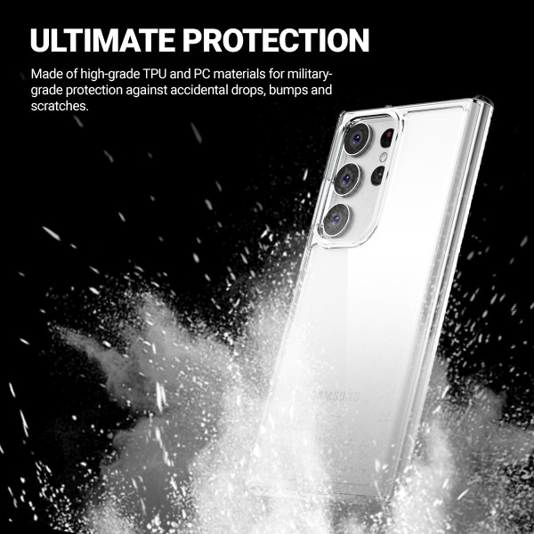 Etui Do Samsung Galaxy S23 Ultra Crong Crystal Shield Cover Przezroczysty