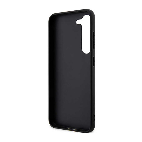 Etui Do Samsung Galaxy S23+ Karl Lagerfeld Saffiano Monogram Metal Logo Czarny