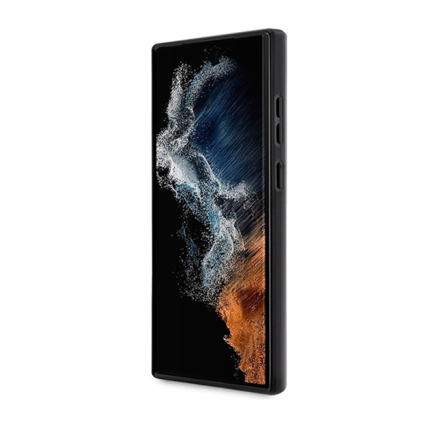 Etui Do Samsung Galaxy S23 Ultra Guess Marble Collection Czarny