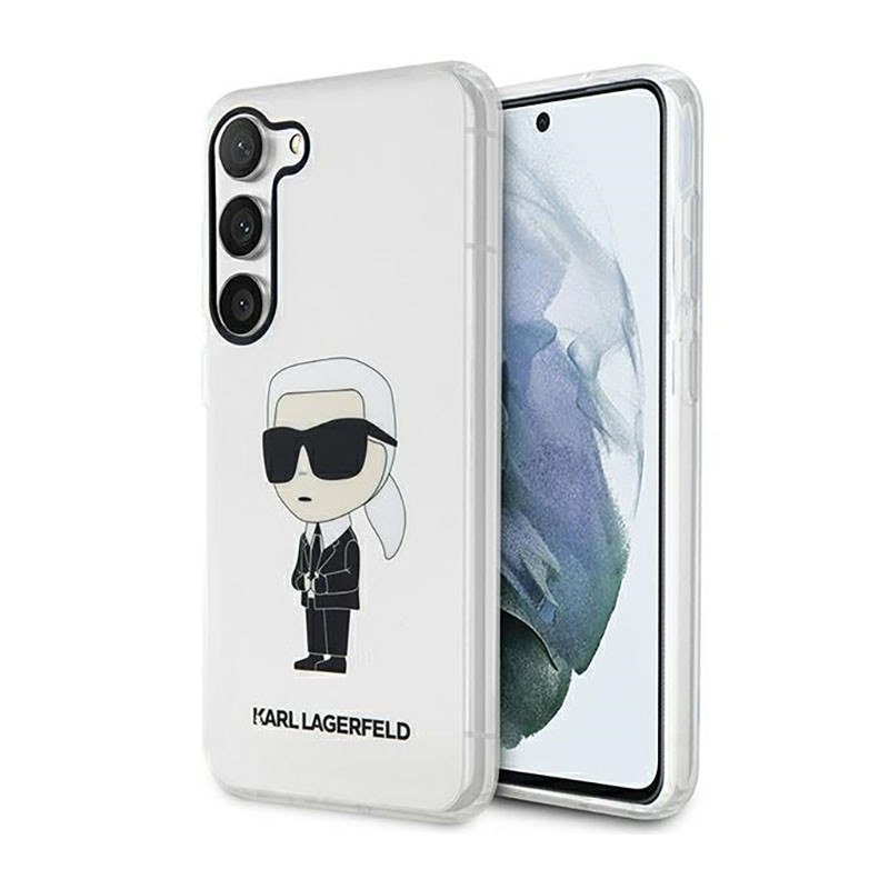 Etui Do Samsung Galaxy S23+ Karl Lagerfeld Iml NFT Ikonik Przezroczysty