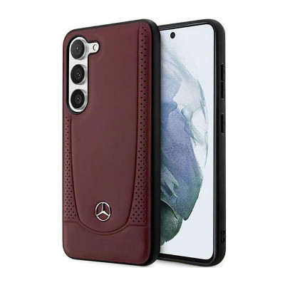 Etui Do Samsung Galaxy S23+ Mercedes Leather Urban Line Czerwony