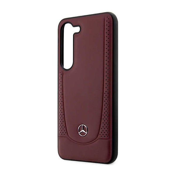 Etui Do Samsung Galaxy S23+ Mercedes Leather Urban Line Czerwony