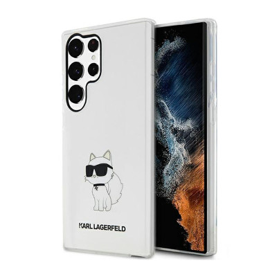 Etui Do Samsung Galaxy S23 Ultra Karl Lagerfeld Iml NFT Choupette Przezroczysty