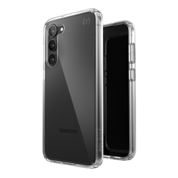Etui Do Samsung Galaxy S23+ Z Powłoką Microban Speck Presidio Perfect-Clear Przezroczysty