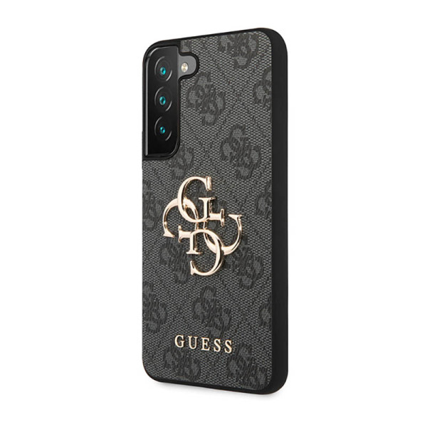 Etui Do Samsung Galaxy S23 Guess 4G Big Metal Logo Szary