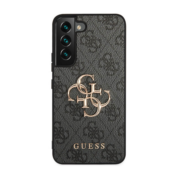 Etui Do Samsung Galaxy S23 Guess 4G Big Metal Logo Szary