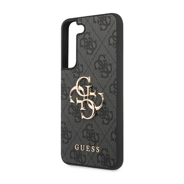Etui Do Samsung Galaxy S23 Guess 4G Big Metal Logo Szary