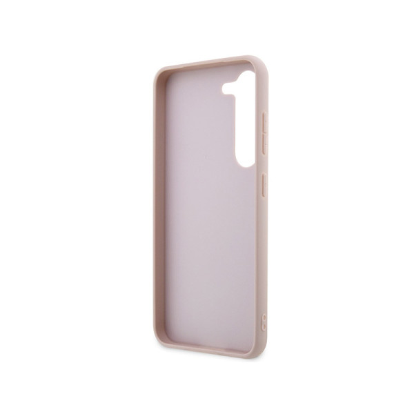 Etui Do Samsung Galaxy S23 Guess 4G Big Metal Logo Różowy