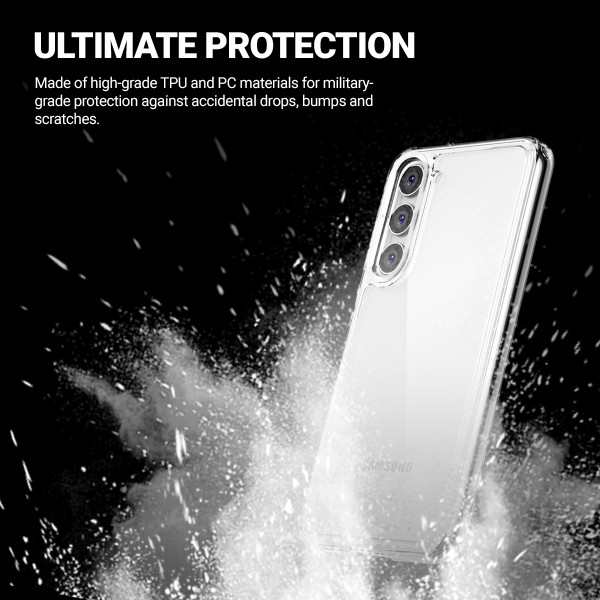 Etui Do Samsung Galaxy S23 Crong Crystal Shield Cover Przezroczysty