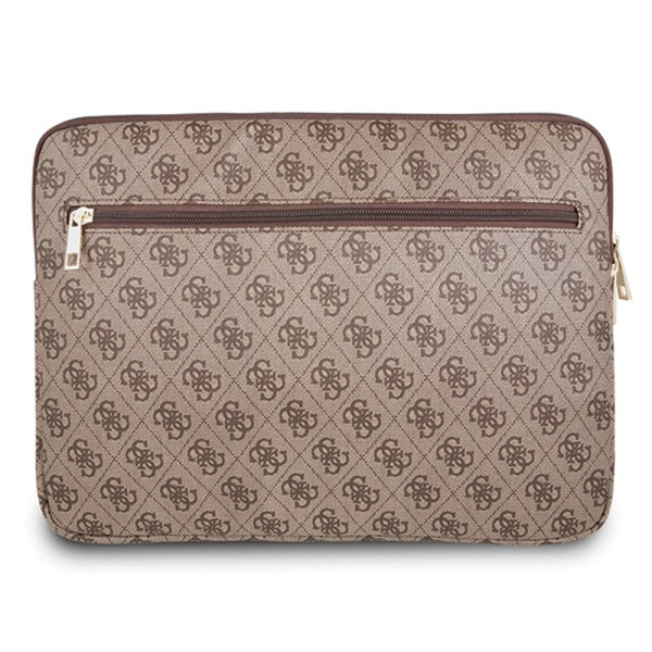 Etui Na Notebooka 13 " Guess 4G Uptown Computer Sleeve Brązowy