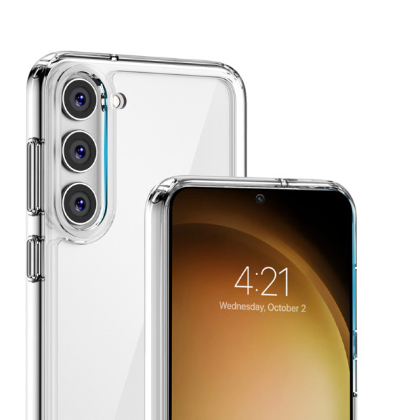 Etui Do Samsung Galaxy S23 Crong Crystal Shield Cover Przezroczysty