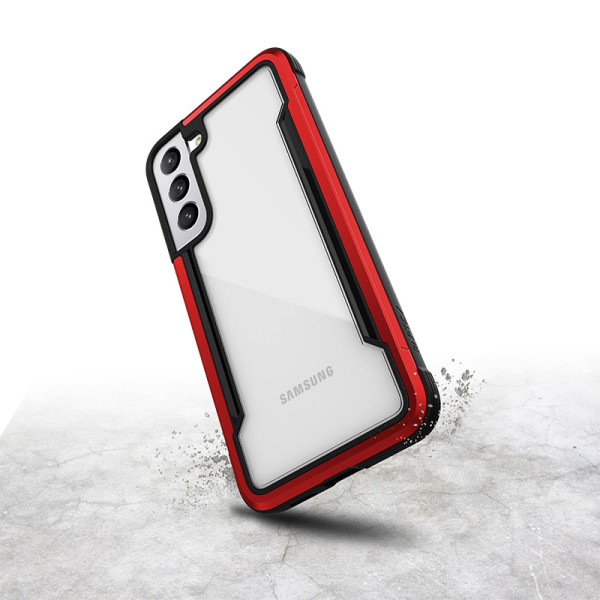Etui Do Samsung Galaxy S22+ 5G ( Antimicrobial Protection ) X-Doria Raptic Shield Pro Czerwony
